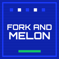 Fork and Melon